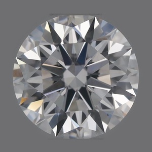 Round diamond — real photo
