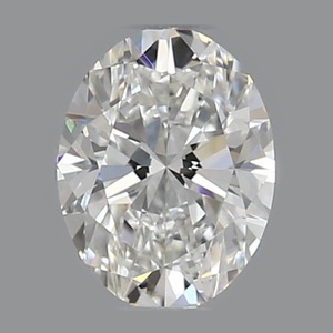 Oval diamond — real photo