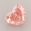 2.37 Ct. Fancy Vivid  Pink Heart Lab Grown Diamond