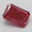 4.68 Ct. Fancy Vivid  Pink Radiant Lab Grown Diamond