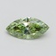 1.00 Ct. Fancy Vivid Green Marquise Lab Grown Diamond