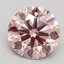 2.57 Ct. Fancy Intense Pink Round Lab Grown Diamond