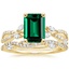 18K Yellow Gold Luxe Willow Diamond Ring (1/4 ct. tw.) with Luxe Winding Willow Diamond Ring (1/4 ct. tw.)