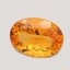 14.0x10.1mm Unheated Orange  Oval   Opal