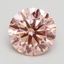 2.02 Ct. Fancy Intense Pink Round Lab Grown Diamond