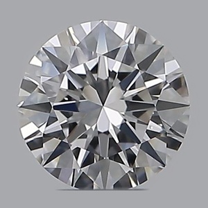 Round diamond — real photo