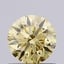 0.62 Ct. Fancy Yellow Round Lab Grown Diamond