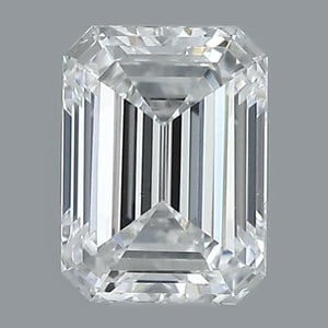 Emerald diamond — real photo