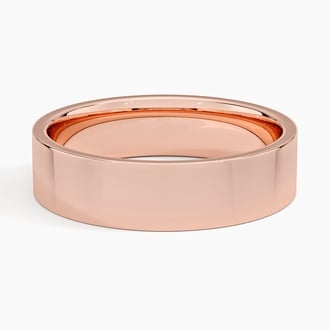 Mojave 5.5mm Wedding Ring in 14K Rose Gold