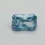 0.41 Ct. Fancy Vivid Blue Radiant Lab Grown Diamond