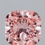 2.07 Ct. Fancy Intense Pink Cushion Lab Grown Diamond