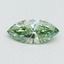 0.60 Ct. Fancy Vivid Green Marquise Lab Grown Diamond
