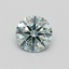 0.37 Ct. Fancy Intense Green Round Lab Grown Diamond