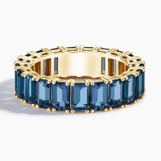 Eternity London Blue Topaz Cocktail Ring