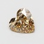 0.61 Ct. Fancy  Brown Heart Lab Grown Diamond