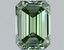 1.46 Ct. Fancy Vivid Green Emerald Lab Grown Diamond