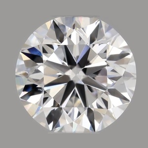 Round diamond — real photo