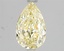 2.03 Ct. Fancy Intense Yellow Pear Lab Grown Diamond