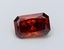 0.92 Ct. Fancy Deep  Orange Radiant Lab Grown Diamond