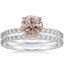 Platinum Luxe Petite Shared Prong Diamond Bridal Set (3/4 ct. tw.)