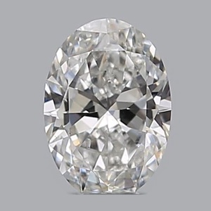 Oval diamond — real photo