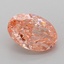 3.09 Ct. Fancy Vivid Pink Oval Lab Grown Diamond