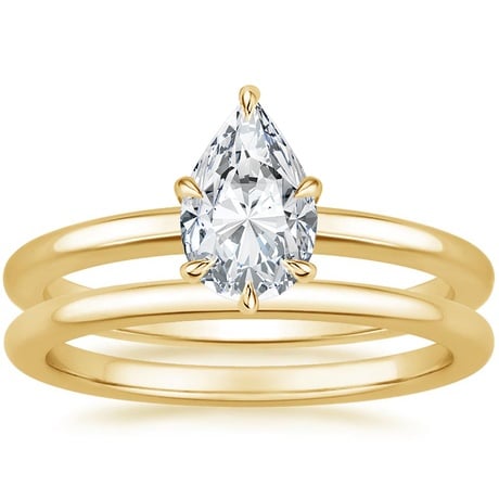 18K Yellow Gold Esme Bridal Set