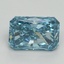 2.05 Ct. Fancy Vivid Blue Radiant Lab Grown Diamond