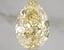 2.50 Ct. Fancy Intense Yellow Pear Lab Grown Diamond