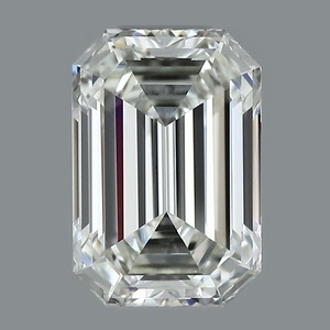 Emerald diamond — real photo