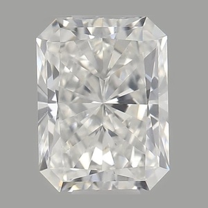 Radiant diamond — real photo