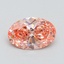 2.13 Ct. Fancy Vivid Pink Oval Lab Grown Diamond