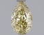 1.04 Ct. Fancy Intense  Yellow Pear Lab Grown Diamond