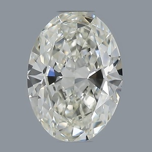 Oval diamond — real photo