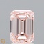 2.03 Ct. Fancy Intense  Pink Emerald Lab Grown Diamond
