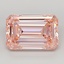 4.01 Ct. Fancy Intense  Pink Emerald Lab Grown Diamond