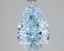 3.10 Ct. Fancy Vivid Blue Pear Lab Grown Diamond