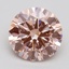 2.70 Ct. Fancy Intense Pink Round Lab Grown Diamond