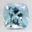 8.1mm Cushion Aquamarine