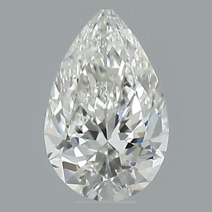 Pear diamond — real photo