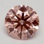 2.10 Ct. Fancy Intense Pink Round Lab Grown Diamond