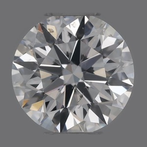 Round diamond — real photo