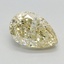 1.40 Ct. Fancy Light Yellow Pear Lab Grown Diamond