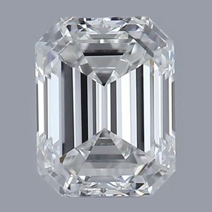 Emerald diamond — real photo