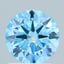 1.00 Ct. Fancy Vivid Blue Round Lab Grown Diamond