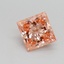 0.92 Ct. Fancy Intense Pink Princess Lab Grown Diamond