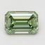 7.09 Ct. Fancy Vivid Green Emerald Lab Grown Diamond
