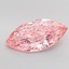 6.25 Ct. Fancy Vivid Pink Marquise Lab Grown Diamond