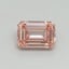 1.52 Ct. Fancy Intense Pink Emerald Lab Grown Diamond