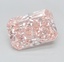 7.41 Ct. Fancy Vivid Pink Radiant Lab Grown Diamond